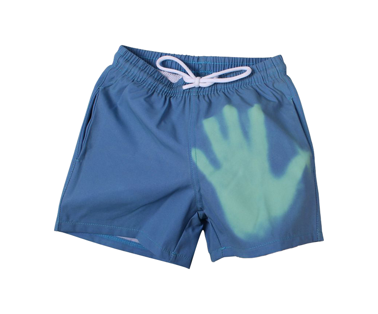 ThermoMagic Men’s Swimming Shorts: Dynamic Color-Changing Swimwear