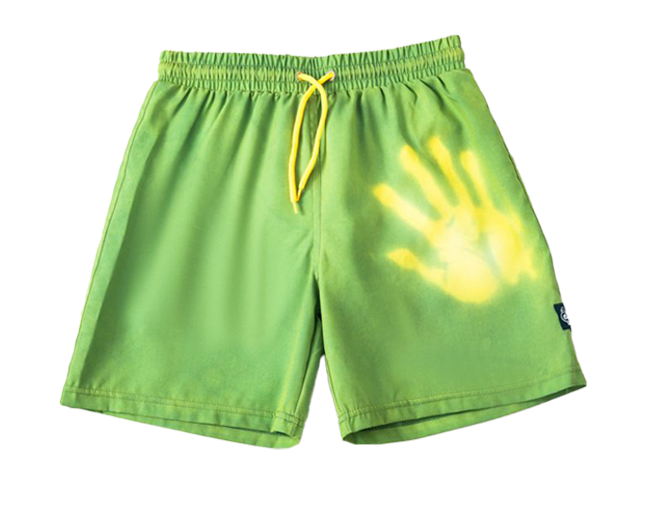 ThermoMagic Men’s Swimming Shorts: Dynamic Color-Changing Swimwear